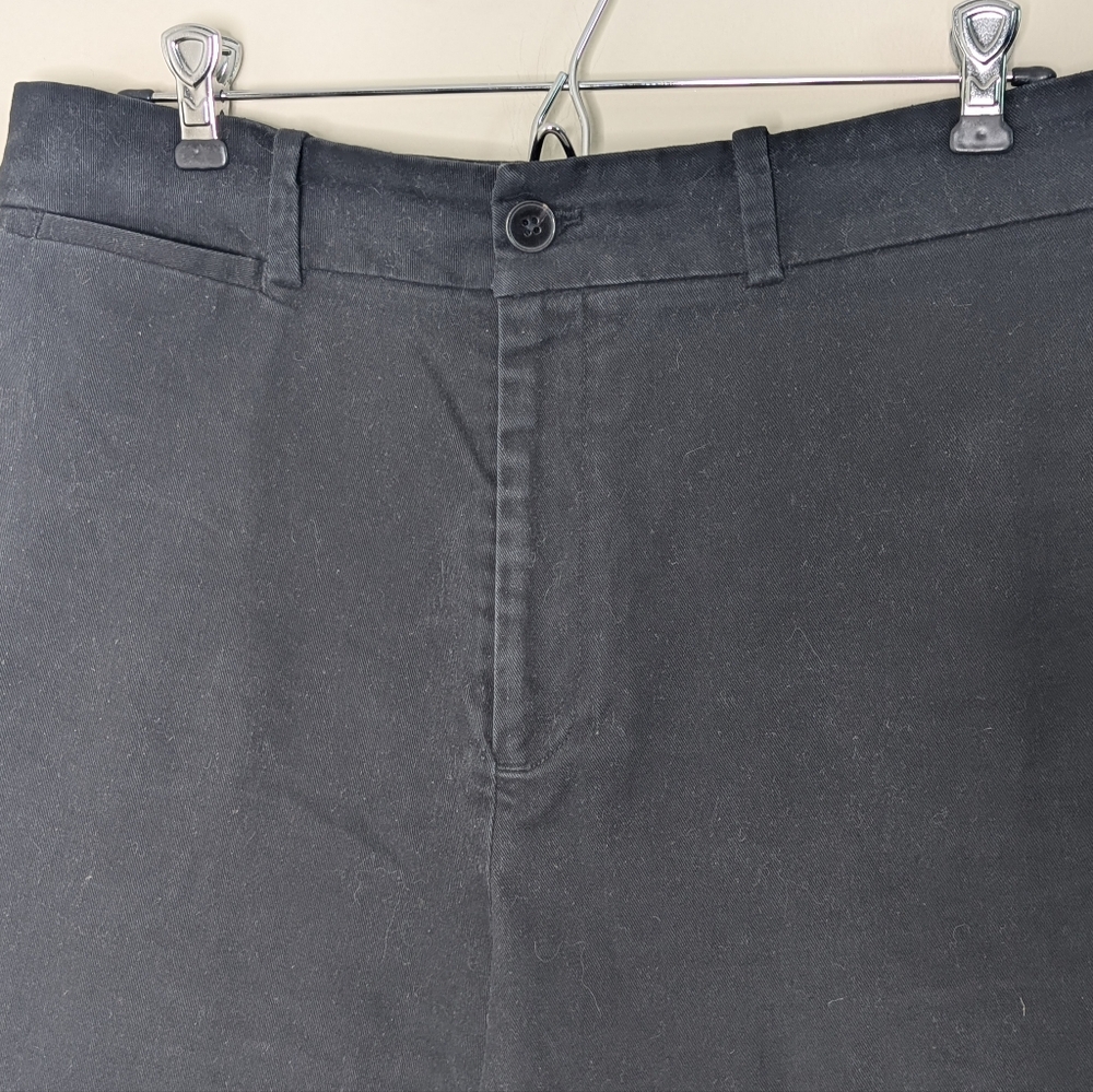 Frank And Oak Women's Size 14 Black High-Rise Shorts Organic Cotton - Picture 5 of 8